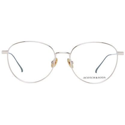 Gold Women Glasses Frame