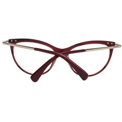 Burgundy Plastic Glasses (Frames)