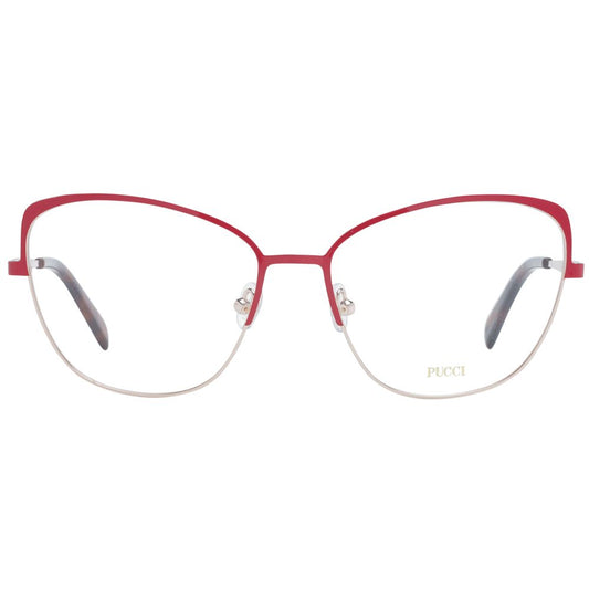 Red Women Glasses Frame