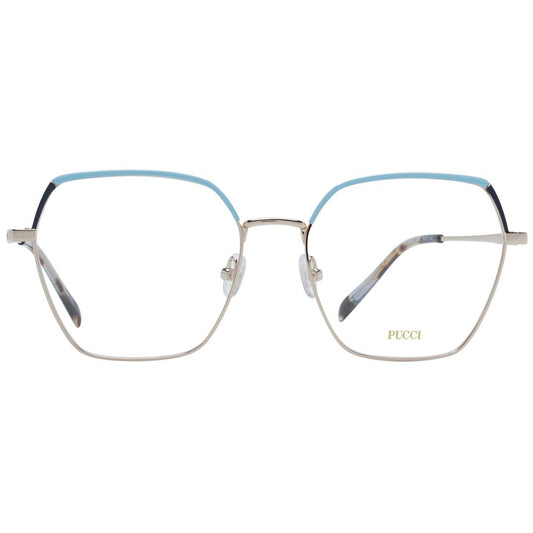 Gold Women Glasses Frame