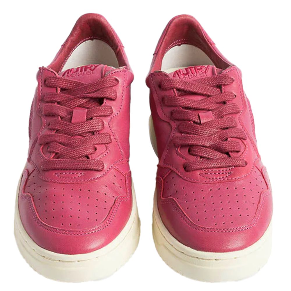 Fuchsia Goatskin Women Sneaker