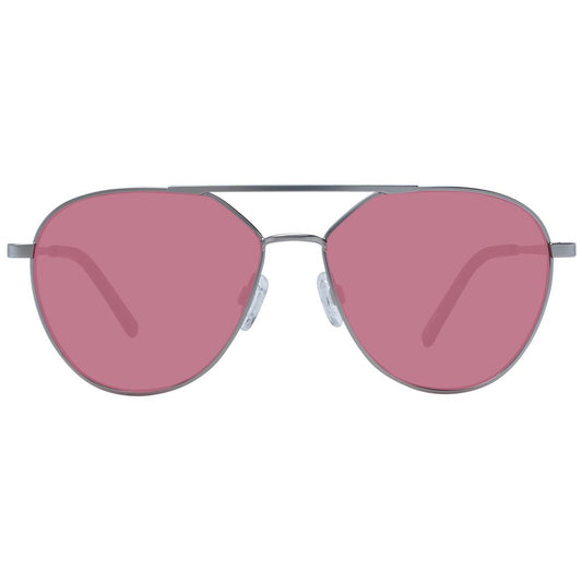 Silver Metal Sunglasses