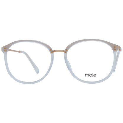 White Acetate & Stainless Steel Glasses (Frames)