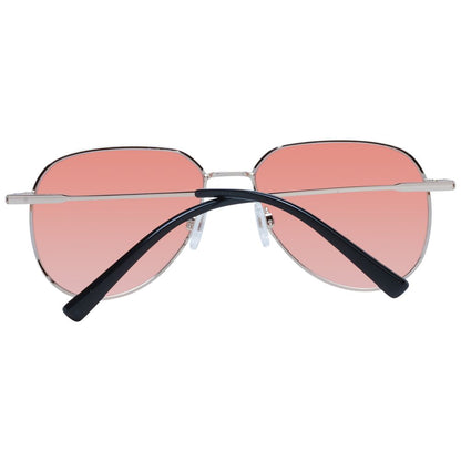 Rose Gold Metal Sunglasses