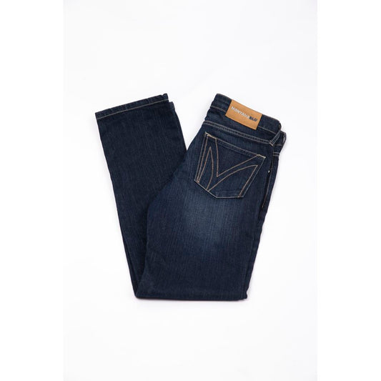 Blue Cotton Jeans Denim