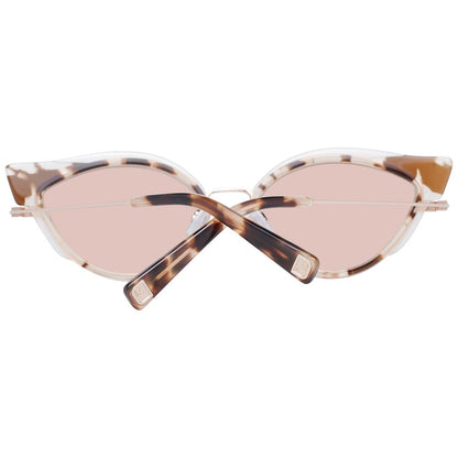 Brown Metal & Plastic Sunglasses