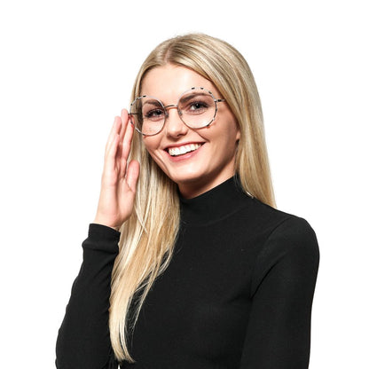 Blue Metal & Plastic Glasses (Frames)