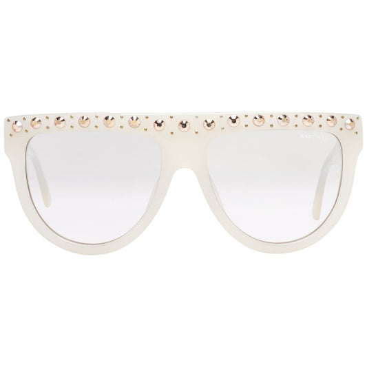 White Plastic Sunglasses