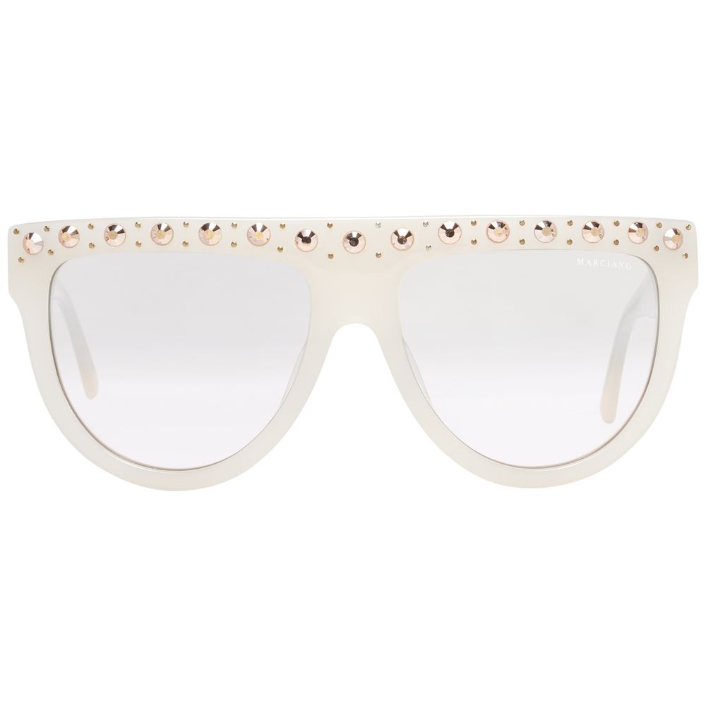 White Plastic Sunglasses