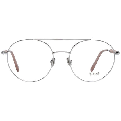 Silver Metal & Leather Glasses (Frames)