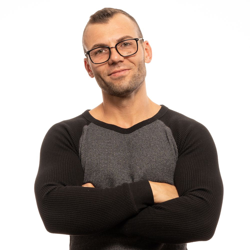 Black Plastic Glasses (Frames)