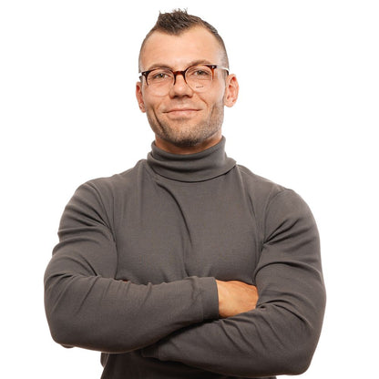 Brown Plastic Glasses (Frames)