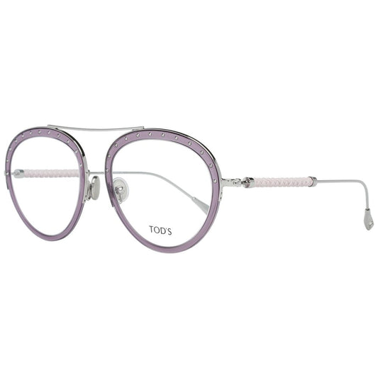 Purple Metal & Leather Glasses (Frames)