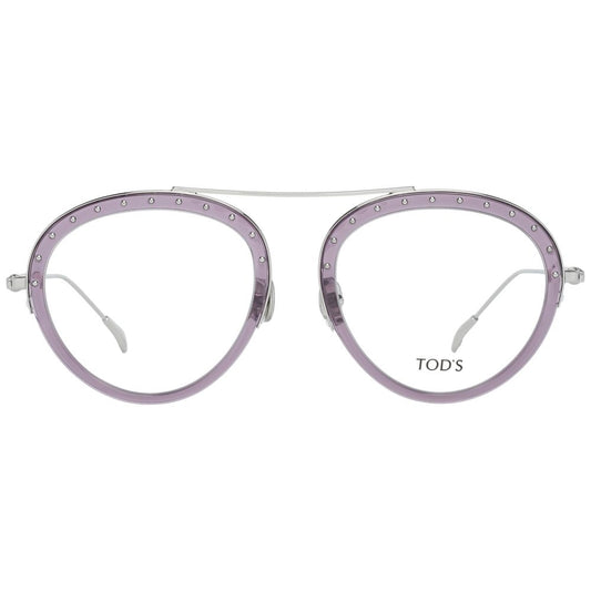 Purple Metal & Leather Glasses (Frames)
