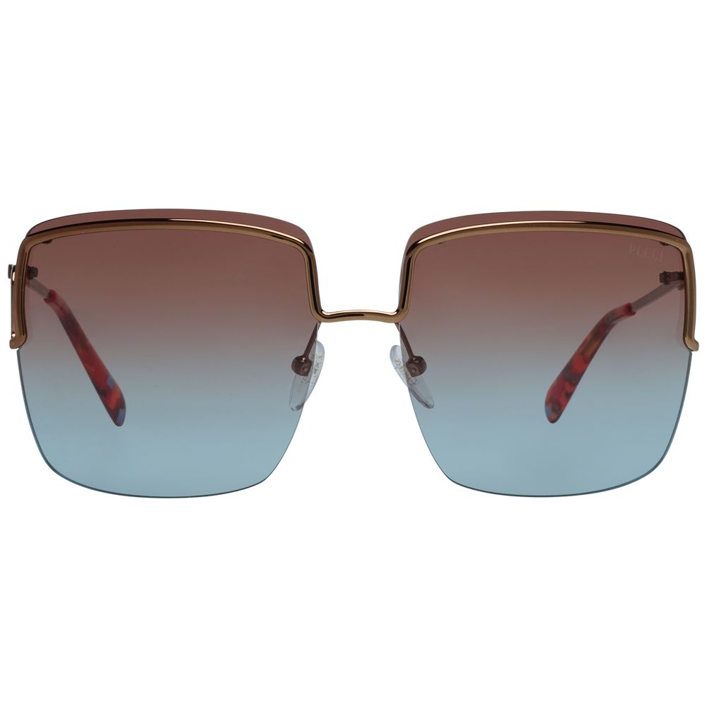 Bronze Metal Sunglasses