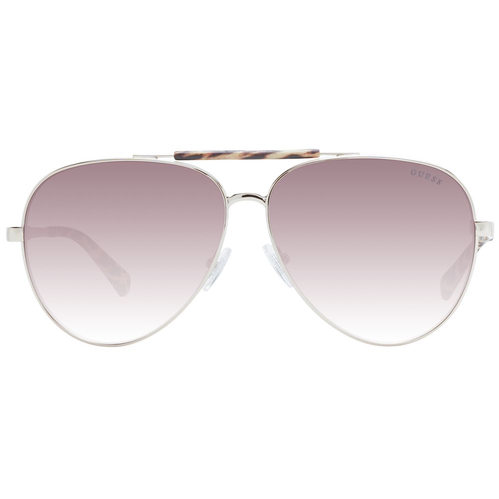 Brown Metal Sunglasses