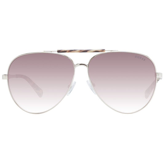 Brown Metal Sunglasses