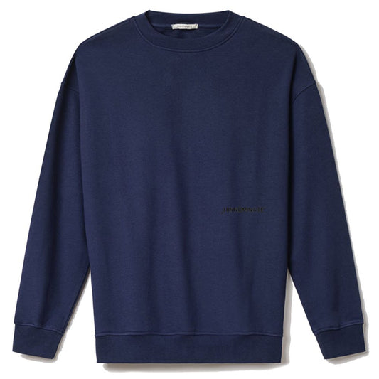 Blue Cotton Men's Sweater