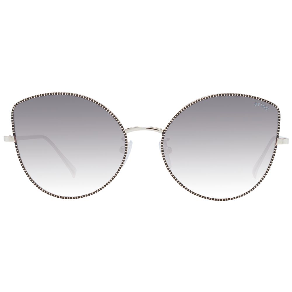 Rose Gold Metal Sunglasses
