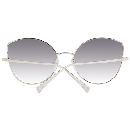Rose Gold Metal Sunglasses