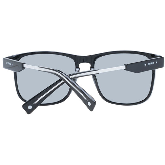 Black Acetate & Plastic Sunglasses
