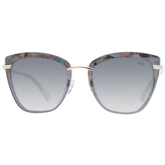 Gray Metal Sunglasses