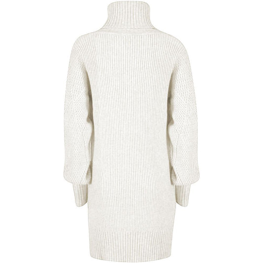 White Marabou Women Dress