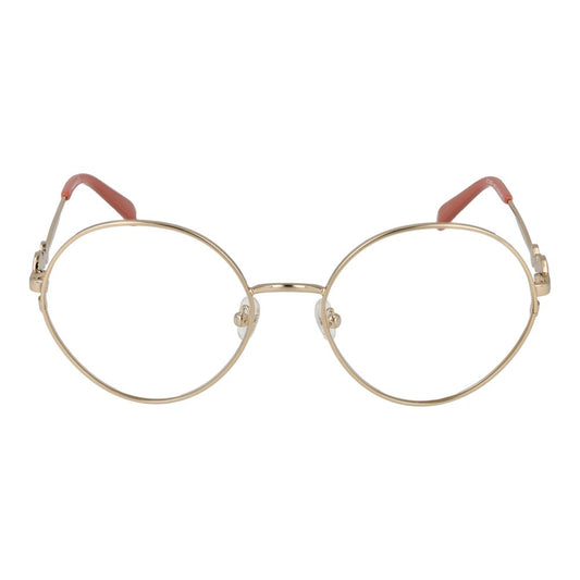 Gold Women Glasses Frame