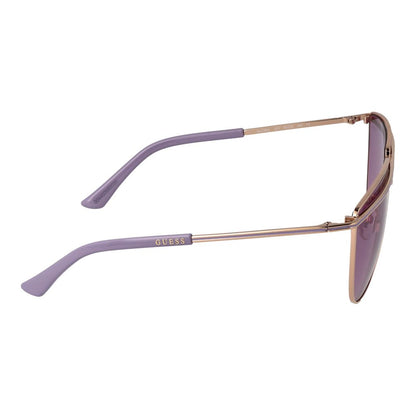 Rose Gold Metal Sunglasses