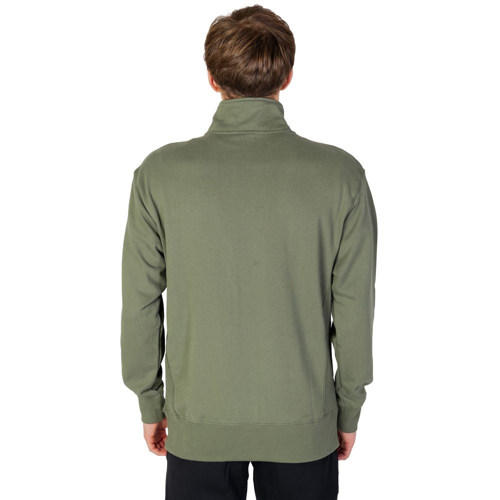 Green Cotton Sweatshirt
