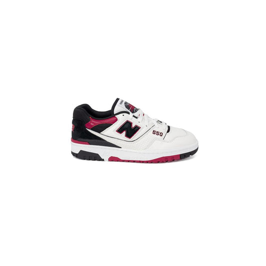 Red Leather Athletic Sneakers