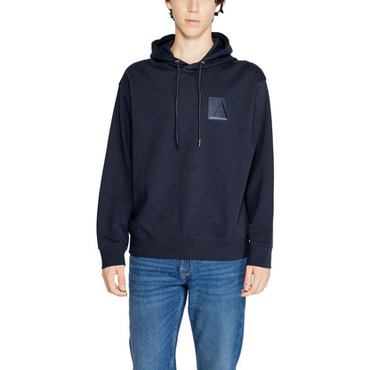 Blue Cotton Hoodie