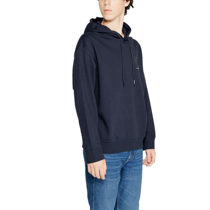 Blue Cotton Hoodie