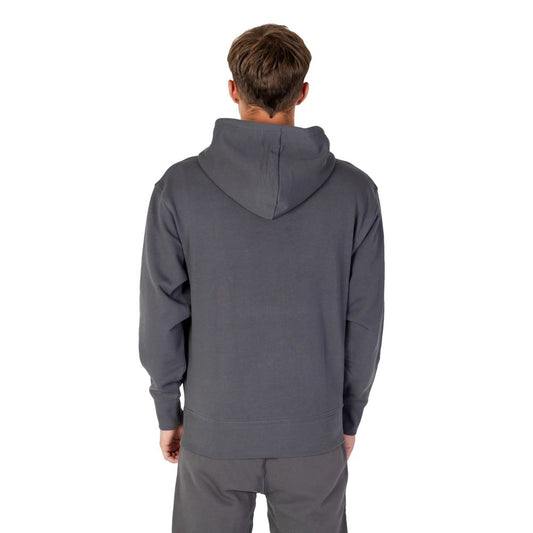 Gray Cotton Hoodie