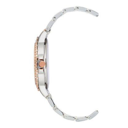 Silver Metal Dress Watch