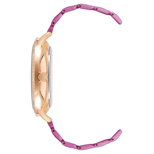 Multicolor Metal Dress Watch