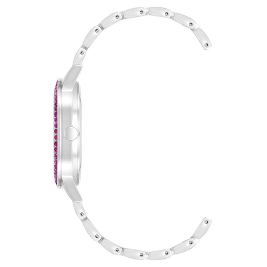 Multicolor Metal Dress Watch