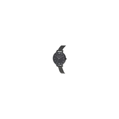 Black Stainless Steel Dress Watch