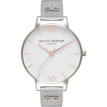 Silver Stainless Steel Dress Watch