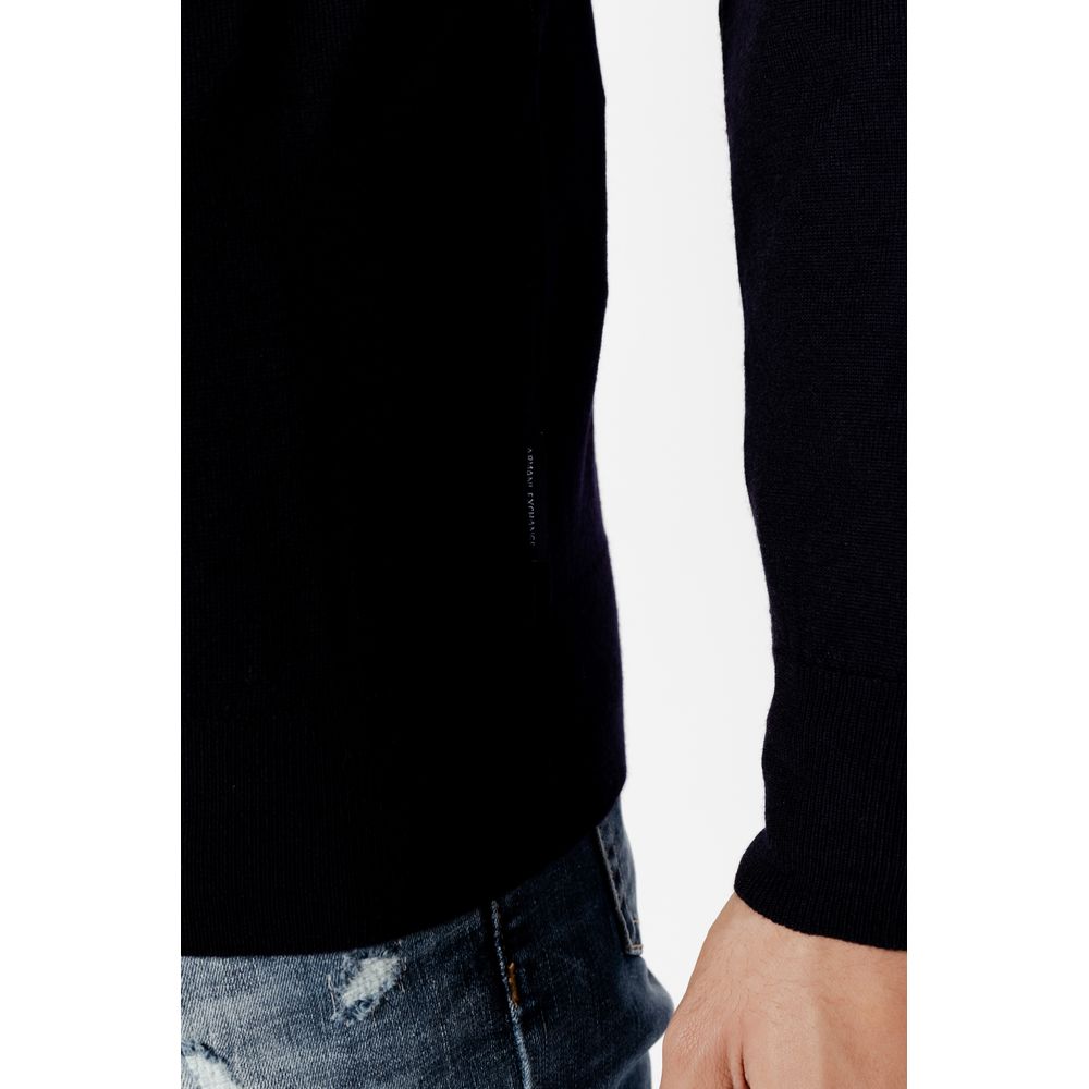 Blue Wool Sweatshirt