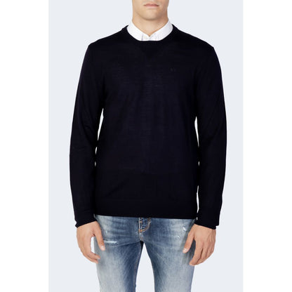 Blue Wool Sweatshirt