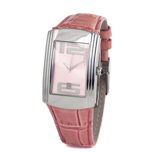 Multicolor Leather Dress Watch