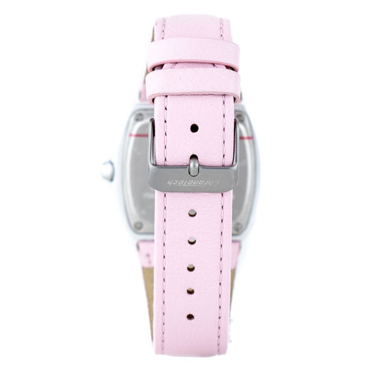 Multicolor Leather Dress Watch