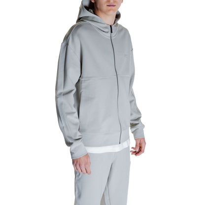 Gray Cotton Hoodie