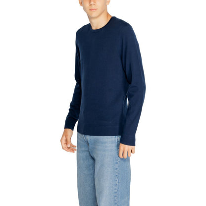 Blue Recycled Wool Sweatshirt