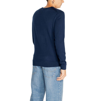 Blue Recycled Wool Sweatshirt