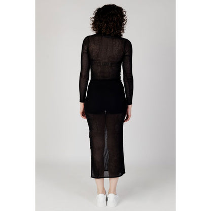 Black Marabou Long