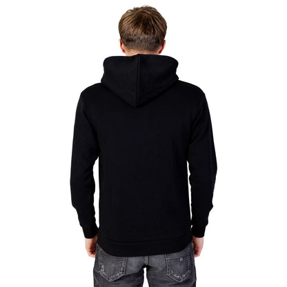 Black Polyester Hoodie