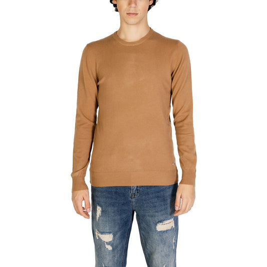 Brown Polyester Sweatshirt