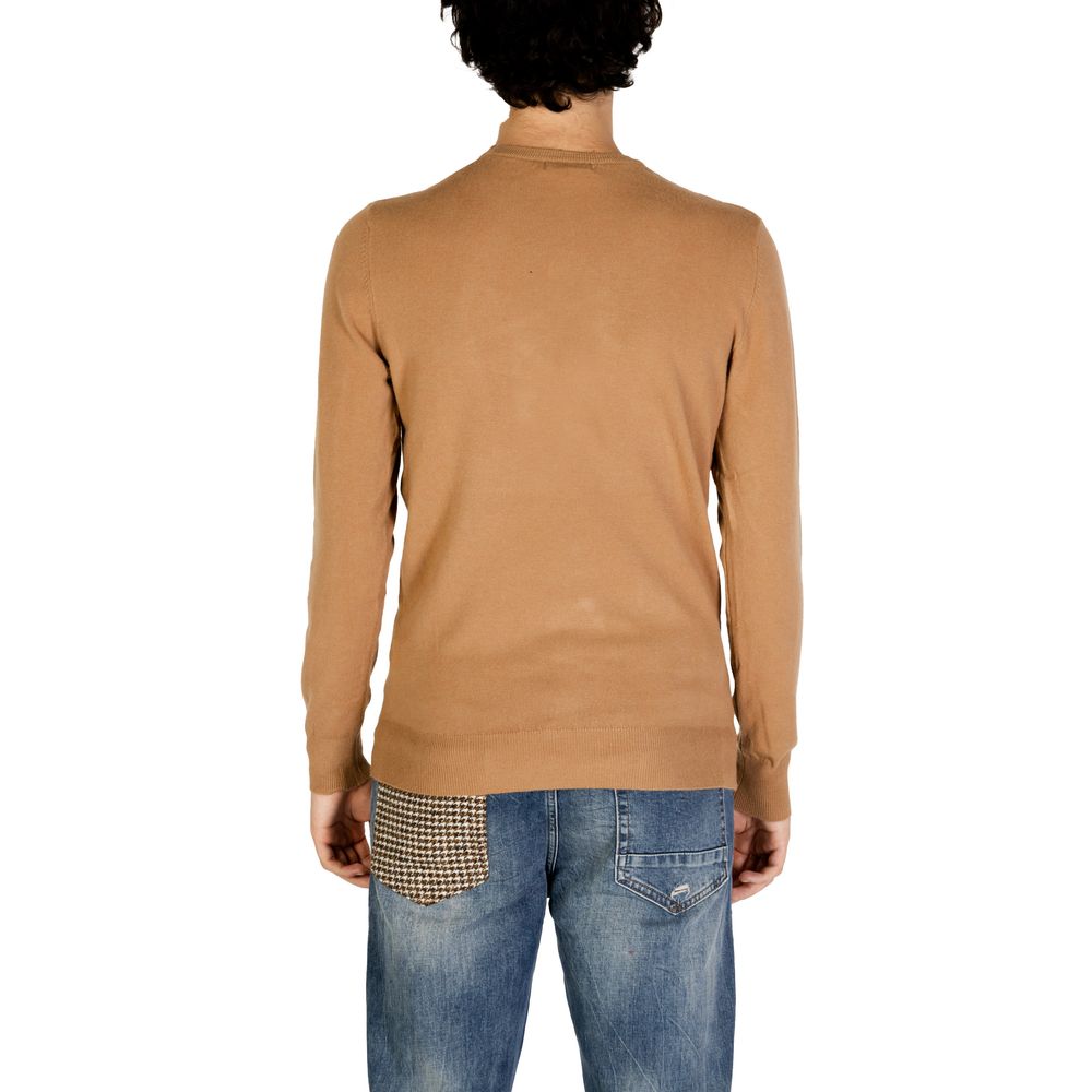 Brown Polyester Sweatshirt